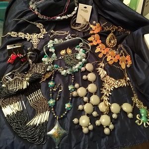 Necklaces and earrings! Assorted colors/styles!